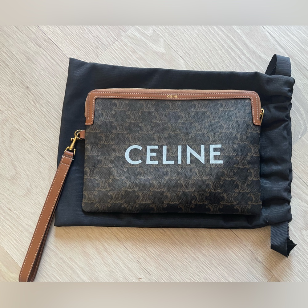 Celine Triomphe Portfolio, large, 2023
